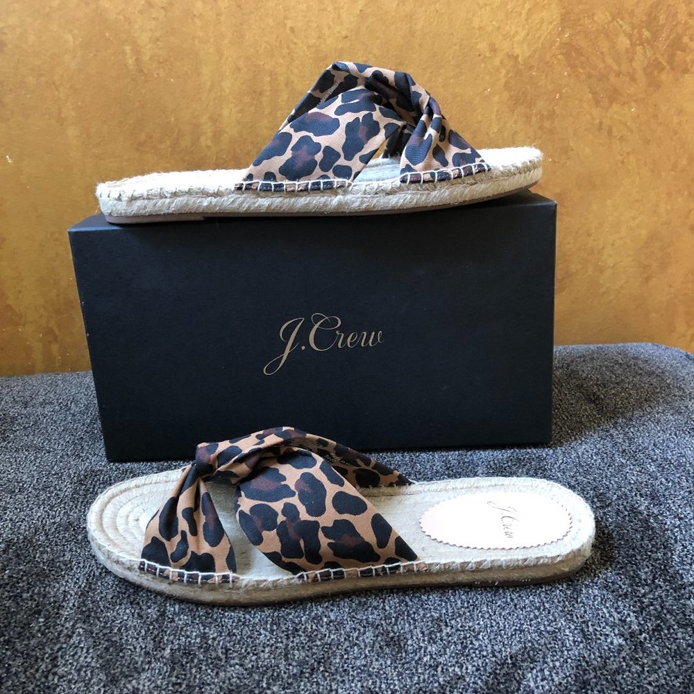 Leopard Sandals